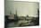 View of Dresden from Right Bank of Elbe Beneath Augustus Bridge-Bernardo Bellotto-Mounted Giclee Print