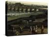 View of Dresden-Canaletto-Stretched Canvas
