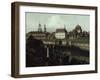 View of Dresden-Canaletto-Framed Giclee Print