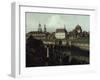 View of Dresden-Canaletto-Framed Giclee Print