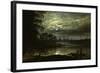 View of Dresden-Johan Christian Clausen Dahl-Framed Giclee Print