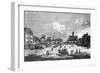 View of Dresden-Bernardo Belotto Canaletto-Framed Giclee Print