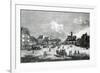 View of Dresden-Bernardo Belotto Canaletto-Framed Giclee Print