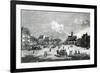 View of Dresden-Bernardo Belotto Canaletto-Framed Giclee Print