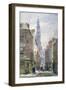 View of Drury Court from Wych Street, Westminster, London, C1875-Louise Rayner-Framed Giclee Print