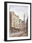 View of Drury Court, Looking Towards St Mary Le Strand, Westminster, London, 1882-John Crowther-Framed Giclee Print