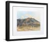 View of Duernstein in Wachau-Rudolph von Alt-Framed Collectable Print