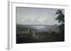 View of Dunbarton and the River Clyde, 1817-Robert Salmon-Framed Giclee Print