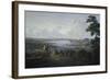 View of Dunbarton and the River Clyde, 1817-Robert Salmon-Framed Giclee Print