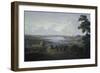 View of Dunbarton and the River Clyde, 1817-Robert Salmon-Framed Premium Giclee Print