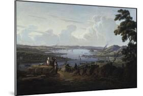 View of Dunbarton and the River Clyde, 1817-Thomas Birch-Mounted Giclee Print