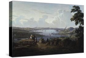 View of Dunbarton and the River Clyde, 1817-Thomas Birch-Stretched Canvas