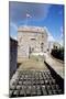 View of Dungeons Along Rampart Walk, Chateau De Dinan-null-Mounted Giclee Print