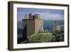 View of Dunnottar Castle, Near Stonehaven, Aberdeenshire, Scotland, 12th-17th Century-null-Framed Giclee Print