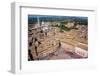View of Duomo from Torre Del Mangia, Piazza Del Camposiena, Tuscany, Italy, Europe-Peter Groenendijk-Framed Photographic Print