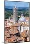 View of Duomo from Torre Del Mangia, UNESCO World Heritage Site, Siena, Tuscany, Italy, Europe-Peter Groenendijk-Mounted Photographic Print