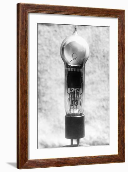 View of Early Light Bulb-null-Framed Photographic Print