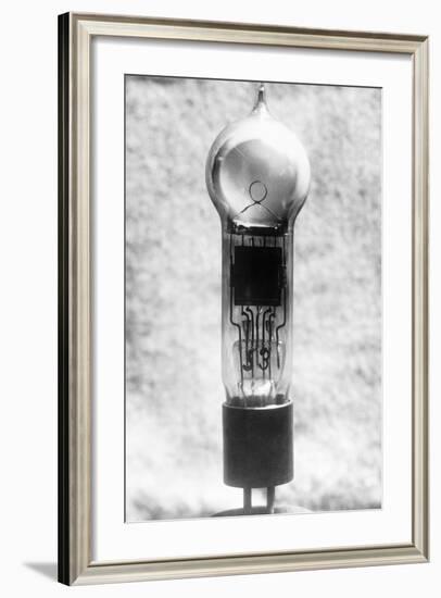 View of Early Light Bulb-null-Framed Photographic Print