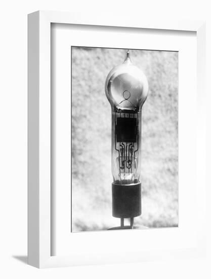 View of Early Light Bulb-null-Framed Photographic Print