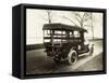 View of Early Model Ambulance-null-Framed Stretched Canvas