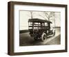 View of Early Model Ambulance-null-Framed Photographic Print