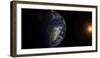 View of Earth at its Equinox-null-Framed Photographic Print