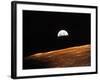 View of Earth from Apollo 10 Orbiting the Moon, 1969-null-Framed Photographic Print