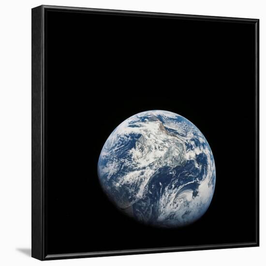 View of Earth Taken from the Aollo 8 Spacecraft-Stocktrek Images-Framed Photographic Print