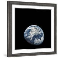 View of Earth Taken from the Aollo 8 Spacecraft-Stocktrek Images-Framed Photographic Print