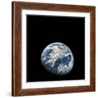 View of Earth Taken from the Aollo 8 Spacecraft-Stocktrek Images-Framed Photographic Print