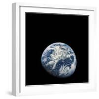 View of Earth Taken from the Aollo 8 Spacecraft-Stocktrek Images-Framed Photographic Print