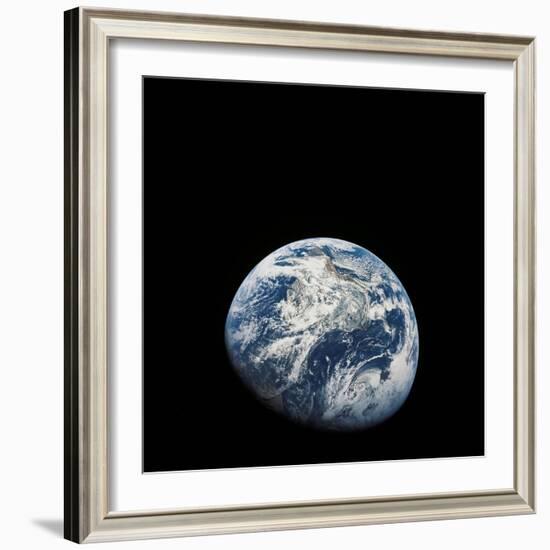 View of Earth Taken from the Aollo 8 Spacecraft-Stocktrek Images-Framed Photographic Print