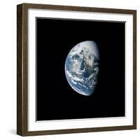 View of Earth Taken from the Apollo 13 Spacecraft-Stocktrek Images-Framed Photographic Print