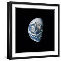 View of Earth Taken from the Apollo 13 Spacecraft-Stocktrek Images-Framed Photographic Print