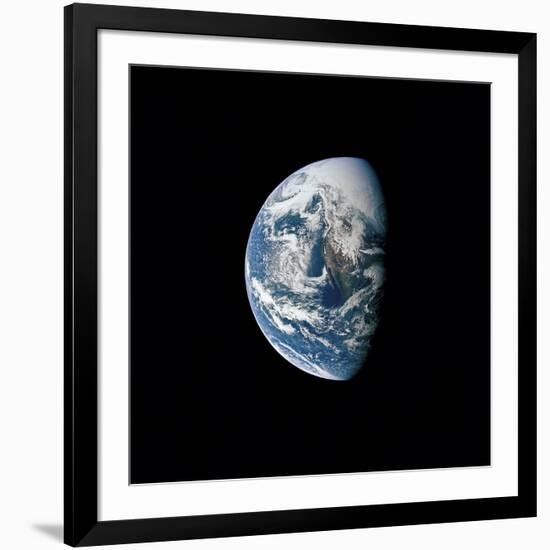 View of Earth Taken from the Apollo 13 Spacecraft-Stocktrek Images-Framed Photographic Print