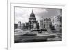 View of East End of St Paul's Showing Air Raid Damage in the Vicinity, London, C1941-null-Framed Photographic Print