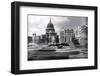 View of East End of St Paul's Showing Air Raid Damage in the Vicinity, London, C1941-null-Framed Premium Photographic Print