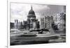 View of East End of St Paul's Showing Air Raid Damage in the Vicinity, London, C1941-null-Framed Photographic Print