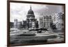 View of East End of St Paul's Showing Air Raid Damage in the Vicinity, London, C1941-null-Framed Photographic Print