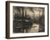 View of East London-Joseph Pennell-Framed Giclee Print