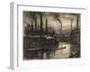 View of East London-Joseph Pennell-Framed Giclee Print