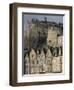 View of Edinburgh Castle from Grassmarket, Edinburgh, Lothian, Scotland, United Kingdom, Europe-Ethel Davies-Framed Photographic Print