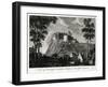 View of Edinburgh Castle, from the Grey Friars Church Yard, 18th Century-null-Framed Giclee Print