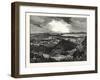 View of Edinburgh from Arthur's Seat, UK-null-Framed Giclee Print