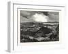 View of Edinburgh from Arthur's Seat, UK-null-Framed Giclee Print