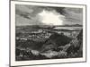 View of Edinburgh from Arthur's Seat, UK-null-Mounted Giclee Print