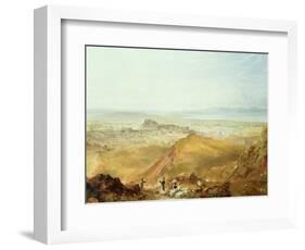 View of Edinburgh from Arthur's Seat-Hugh William Williams-Framed Giclee Print