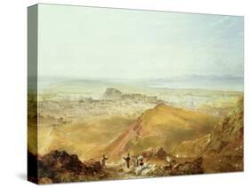 View of Edinburgh from Arthur's Seat-Hugh William Williams-Stretched Canvas