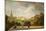 View of Edinburgh, the Walter Scott Monument-Pierre Justin Ouvrie-Mounted Giclee Print