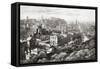 View of Edinburgh-null-Framed Stretched Canvas